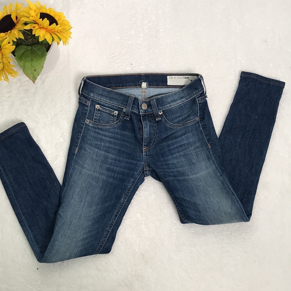 rag & bone RAE ankle skinny jeans - Picture 7 of 8